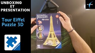 Tour Eiffel Puzzle 3D Night Edition Ravensburger