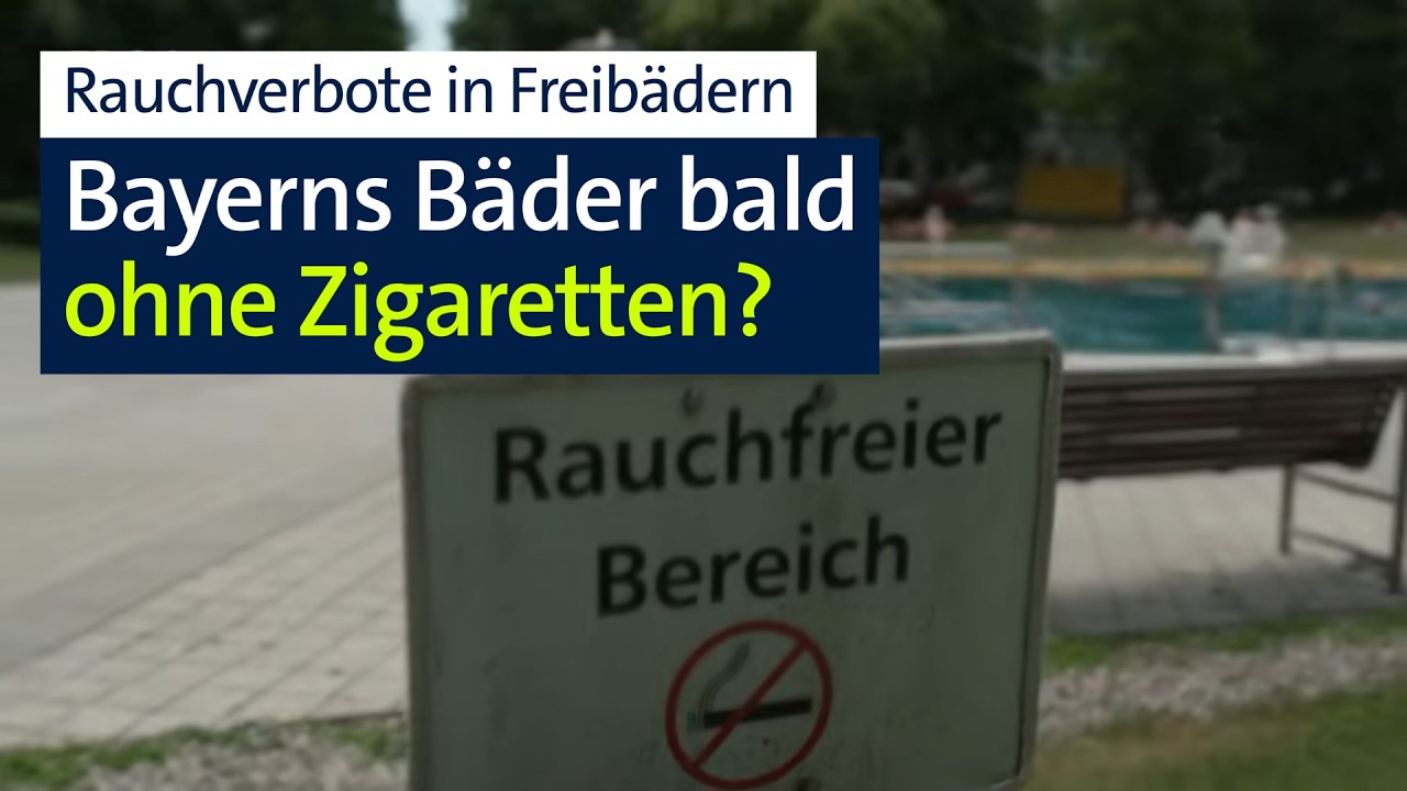 Rauch-Verbot im Freibad: Kommt's bald in ganz Bayern? | Abendschau | BR24