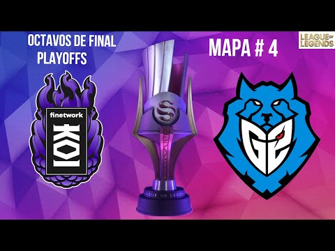 Finetwork KOI VS G2 Arctic MAPA 4 SUPERLIGA VERANO 2022 LEAGUE OF LEGENDS highlight