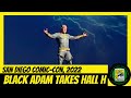 Rock Becomes Black Adam for Hall H SDCC San Diego Comic-con 2022
