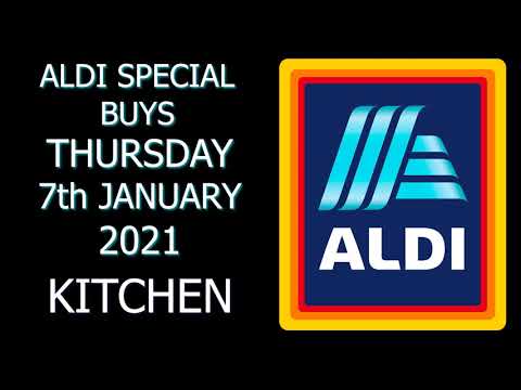 Aldi Special Buys Thursday 7th January 2021 Kitchen