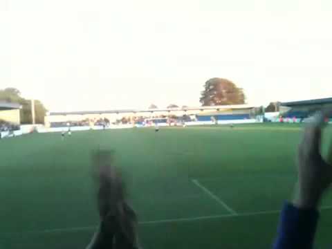 chester fc goal v fc united of manchester 2011