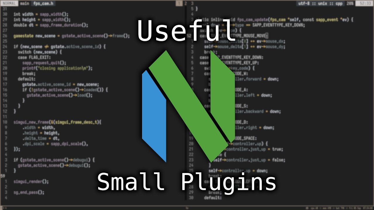 11 Small but Useful Neovim Plugins