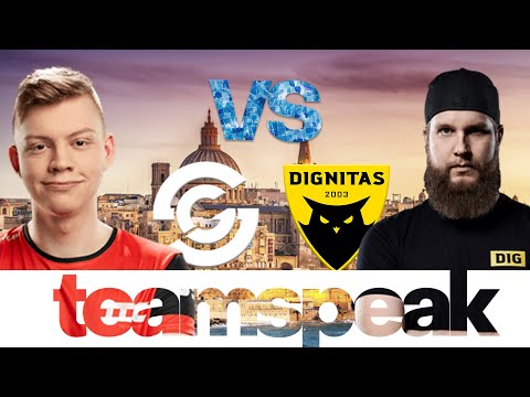 TEAMSPEAK | Syman против легендарных шведов из Dignitas на Eden Arena Malta Vibes Cup 6