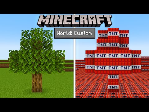 Minecraft, But There Are Custom Worlds...