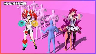 Dancing with IRyS and Baelz 