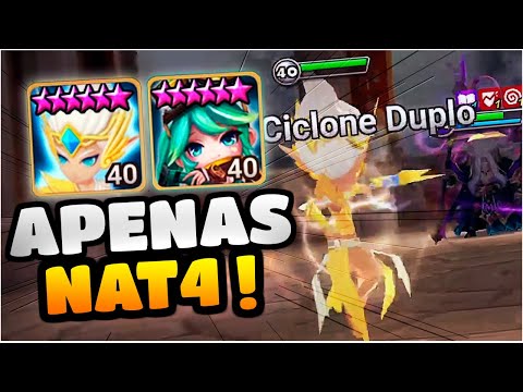 SÓ NAT4 DIFERENCIADO ! GVG CONTRA DIRTYSQUAD - Summoners War: Sky Arena