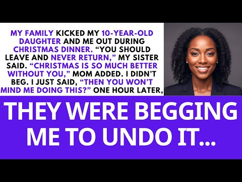 “Leave and never return,” my parents said to my 10-year-old and me during Christmas dinner...