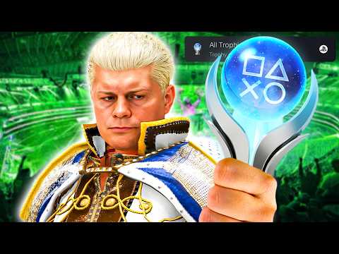I Got The WWE 2K24 PLATINUM TROPHY So You Never Have To