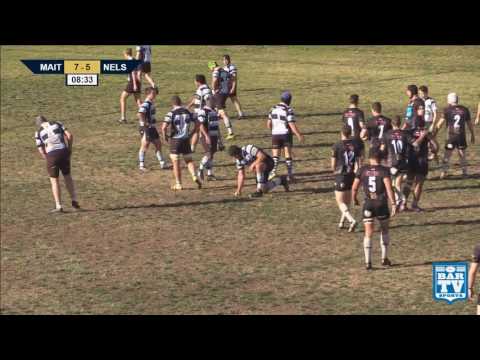 2017 RAMS NHRU Round 15 - Maitland v Nelson Bay Gropers