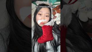 What Santa left me in my stockings 🎅🏻 #shorts