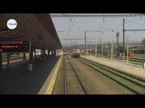 Trať ŽSR 180 Košice - Žilina (leto)