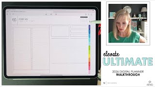 2026 Ultimate Elevate Digital Planner and 12 Subject Notebook Walkthrough