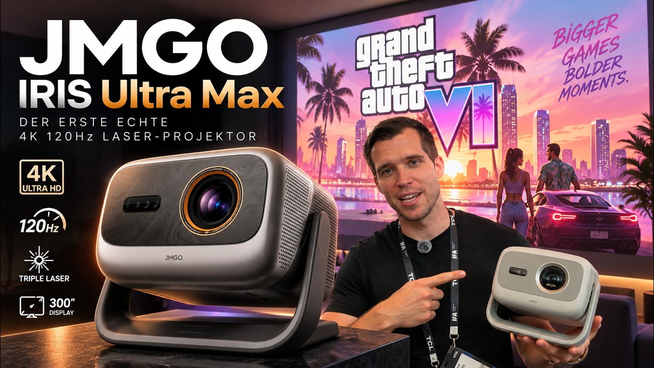 JMGO N3 Ultimate im Test ❤️ Etwas, das es in diesem Projektor NOCH NIE zuvor gab