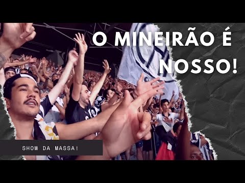 A Massa do GALO calando o outro lado - O Mineirão é NOSSO, tem que respeitar!