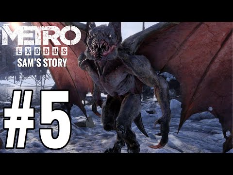 Metro Exodus: Sam's Story DLC Gameplay Walkthrough Part 5 - BATWING BOSS FIGHT!