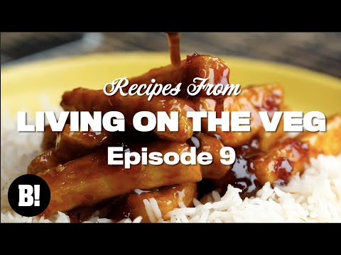 We made gooey PBJ BROWNIES and more - Living On The Veg Ep.9