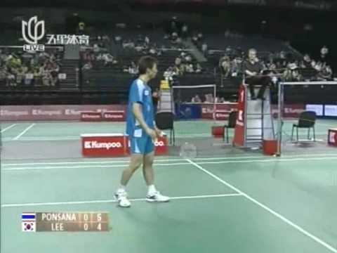 2010 Macau Open Men Singles Semi Finals - Lee Hyun Il VS Boonsak Ponsana part 1