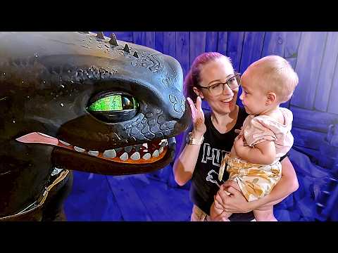 FUI EM MONTANHA RUSSA NOVA, NO MINISTERIO DA MAGIA E ENCONTREI O DRAGÃO BANGUELA NO EPIC INIVERSE