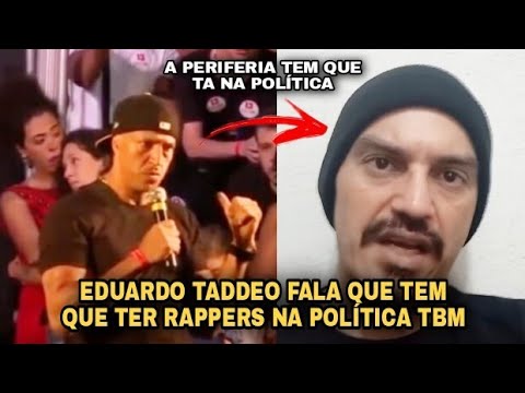 EDUARDO TADDEO FALA QUE A PERIFERIA TEM QUE ESTAR NA POLÍTICA