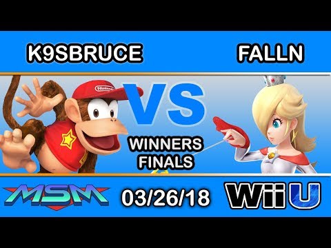 MSM 139 - VQ | K9sbruce (Diddy Kong) Vs. falln (Rosalina) Winners Finals - Smash 4