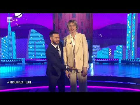 gIANMARIA canta "Mostro" - Stasera c'è Cattelan su Raidue 23/02/2023