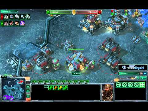Game 1 - EG.IdrA vs TSLHeart - TeamSpeak TL SC2 Open #21 Final
