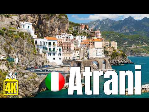 Atrani Walking Tour 🇮🇹 | Hidden Gem of the Amalfi Coast in 4K
