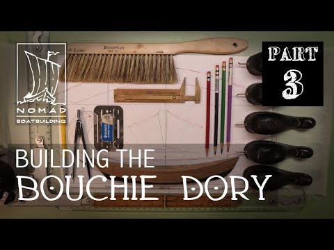 Building the Bouchie Dory Part 3 - Designing the dory part 3