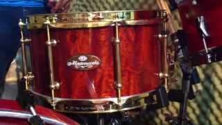 Video thumbnail for ทดสอบสแนร์ Pearl Masterworks Snare Maple/Bubinga Shell 6.5x13 นิ้ว by Drumm Artt