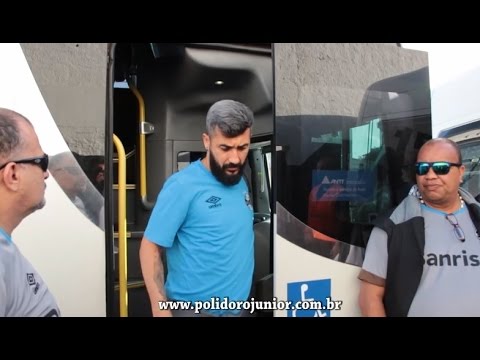 Chegada da delegação do Grêmio no Scarpelli - 29/10/2016