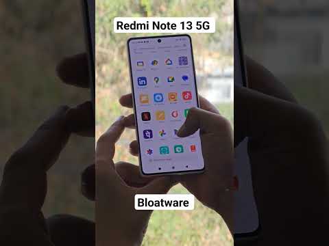 20 Bloatware in Redmi Note 13 5G