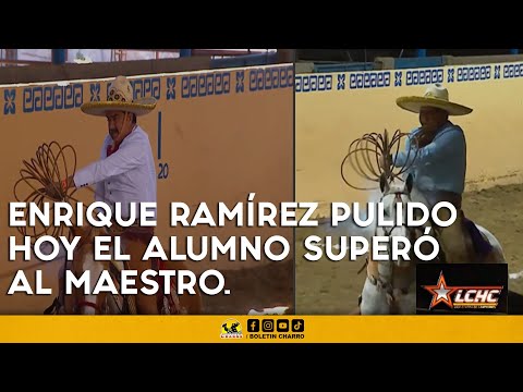 ENRIQUE RAMÍREZ PULIDO HOY EL ALUMNO SUPERÓ AL MAESTRO.
