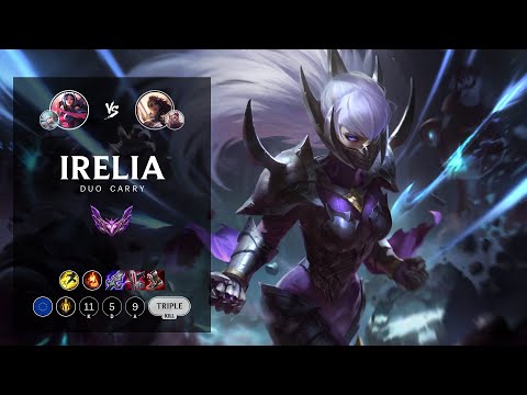 Irelia ADC vs Samira - EUW Master Patch 12.11