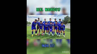 Download lagu India U17( 3-3) Real Madrid U17 //Spain toure //Historical performance  by Indian team mp3