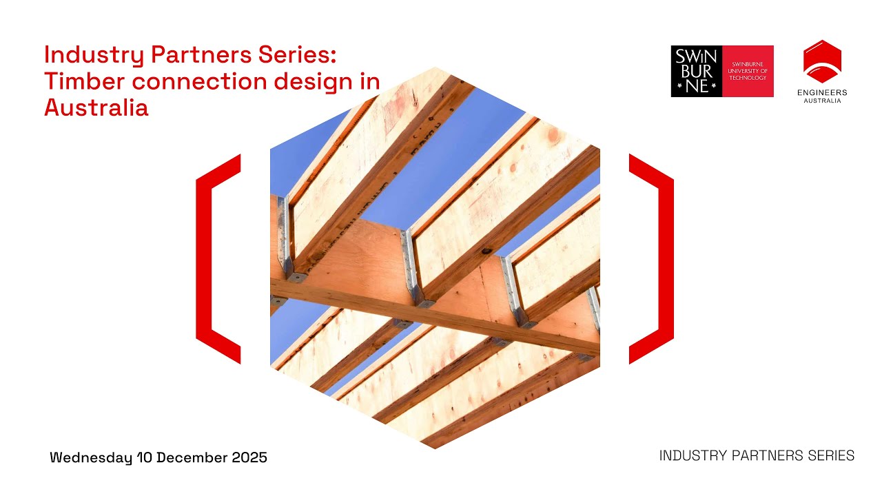 Industry Partners Series: Timber connection design in Australia