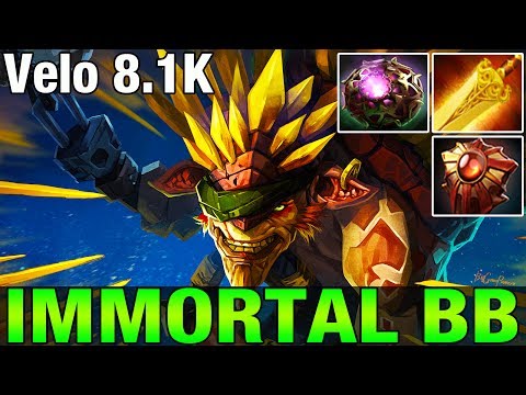 IMMORTAL Bristle Back - Velo 8.1K MMR - Dota 2