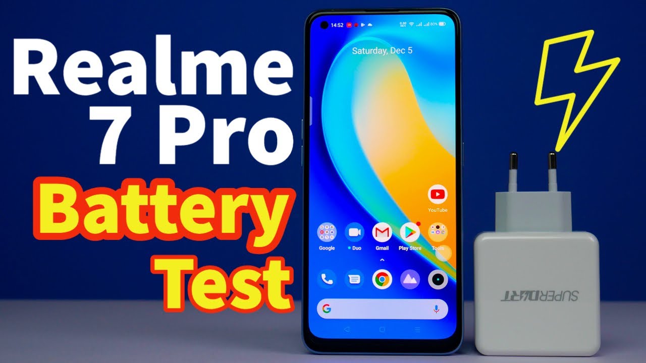 Realme 7 Pro Battery Test | 65W Charger | Is it worth it?