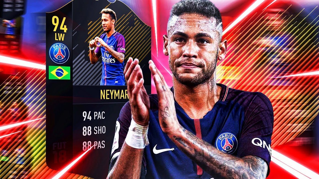 FUT 18 | LA PLUS GROSSE CARTE DE NEYMAR !! (BUT DE DINGUE)
