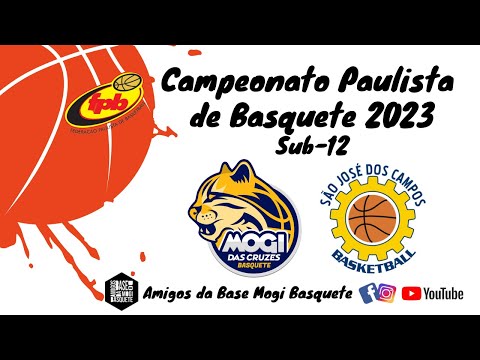 FPB 2023 SUB-12 - MOGI BASQUETE X SÃO JOSÉ BASKETBALL – 04/03/2023