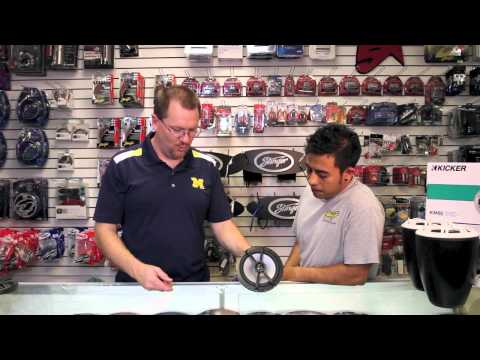 Kicker KM60 and KM65 marine speakers