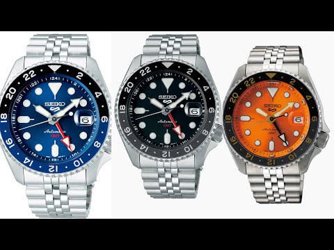 Seiko Release New Affordable 5 Sports Automatic GMT