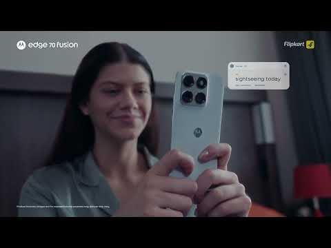 motorola edge 70 fusion - World’s 1st 50MP Sony-LYT 710 camera | Launching 6th Mar @Flipkart