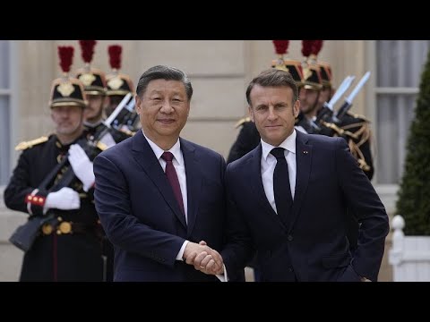 الرئيس الصيني يصل باريس ويعقد اجتماعاً ثلاثياً مع ماكرون وفون دير لاين