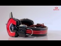 Наушники Defender Redragon Ridley Black-Red 64204 - відео