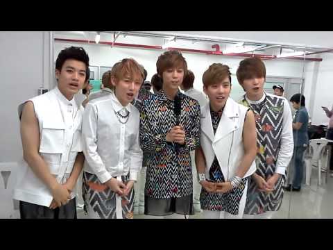 130810 SHU-I Message for 7 See Concert