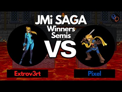 Extrov3rt (Zero Suit Samus) vs Pixel (Isaac) - SSF2 Winners Semis - JMi Saga (Throwback!)