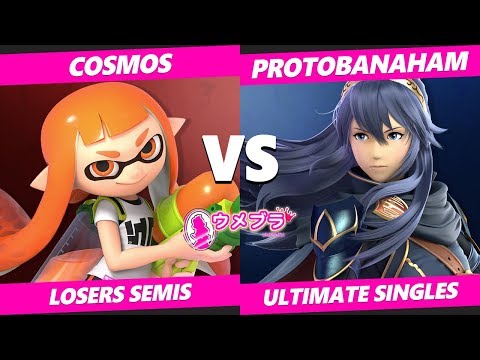 Umebura JM2019 SSBU - PG | Cosmos (Inkling) Vs ProtoBanham (Lucina) Japan Ultimate Tournament LSF