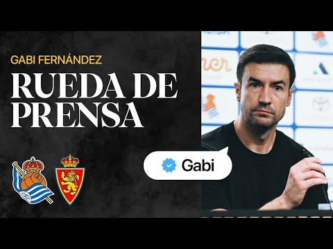 RUEDA DE PRENSA de GABI | Real Sociedad B 1-0 Real Zaragoza
