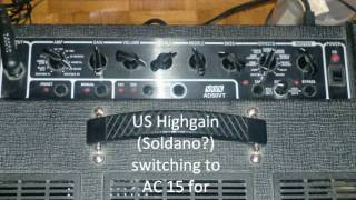Video thumbnail for Vox Ad50vt Valvetronix  Demo Tokai & Seymour Duncan. 9 Models - 9 Solos by Chris Heaps